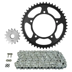 CHAIN AND SPROCKET KIT FOR SUZUKI 650 DL/A V-STROM ABS 2007>2022 525 15x47 (REAR SPROCKET Ø 120/140/10.25) (OEM SPECIFICATIONS) -AFAM