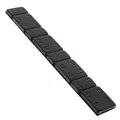 MASSE D'EQUILIBRAGE DE ROUES ADHESIFS BARETTE NOIR (4x5 g et 4x10 g) (8 PLOMBS) -SELECTION P2R