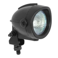 FRONT AUXILIARY LIGHTS - REPLAY - HALOGEN- ADJUSTABLE - Ø 57 BLACK 35W - WITH STEEL MOUNTING PLATE**