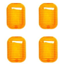 CABOCHON CLIGNOTANT SCOOT ADAPTABLE PEUGEOT 50 TREKKER, SQUAB AV+AR ORANGE (x4) -REPLAY