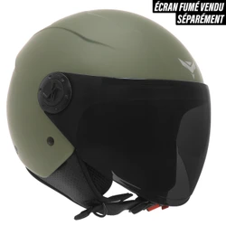 CASQUE JET SCOOT ADX AJ020 VERT OLIVE XS (SIMPLE ECRAN) (ECE 22.06)