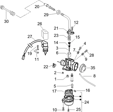 Composants de carburateur