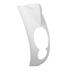FRONT COVER FOR SCOOT PEUGEOT 50 LUDIX GLOSS WHITE (FOR TRIANGLE SHAPED SPEEDOMETER)- SELECTION P2R