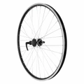 WHEEL FOR TREKKING BIKE- 700X35 DISC/V-B -REAR- M240 ALU -BLACK-VELOX HUB DISC 6 HOLES/ FOR CASSETTE SHIMANO/SRAM 10/9 Speed.