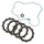 CLUTCH DISC FOR 50cc MOTORBIKE DERBI 50 SENDA 1996>2005 E2, GPR 1996>2005 E2 / GILERA 50 SMT, RCR ( DERBI EURO 2 ENGINE) (COMPLETE KIT) -P2R