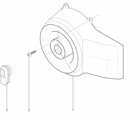 Couvercle volant magnetique - Filtre à huile