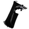 CARENAGE/TABLIER AV SCOOT ADAPTABLE MBK 50 OVETTO 2008>/YAMAHA 50 NEOS 2008> NOIR BRILLANT DROIT (INFERIEUR, PARE-BOUE)  -P2R-