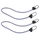 SANDOW / TENDEUR VELO DIAM 8mm LONGUEUR 1,00M AVEC SYSTEME DE FERMETURE BREVETE -FABRICATION FRANCE (SACHET DE 2 PIECES)