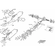 Arbre moteur - Cylindre - Piston