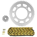 KIT CHAINE ADAPTABLE DERBI 50 SENDA DRD R RACING 2002>2005  420  13x53  (DIAM 102/125/8.5)  (DEMULTIPLICATION ORIGINE)  -AFAM-