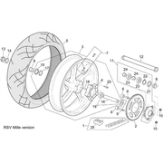 Roue ar.vRSV Mille R
