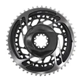 PLATEAU ROUTE DIRECT MOUNT POUR SRAM ORIGINE 46/33DTS INTERIEUR+EXTERIEUR RED 2x12 ALU NOIR 11V.