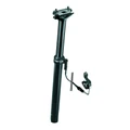 DROPPER SEATPOST FOR MTB- SWITCH - ALUMINIUM BLACK - Ø27,2 - Lg390mm (ADJUSTMENT BY EXTERNAL CABLE 0/125mm)