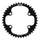PLATEAU ROUTE 4BRA D.110 POUR SHIMANO 105 R7100 / ULTEGRA R8100 MICHE 42DTS INTERIEUR NOIR 12V.