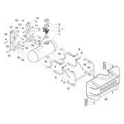 Réservoir de carburant GPL (Short Range)
