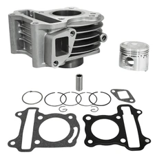 CYLINDRE SCOOT ADAPTABLE SCOOT 50 CHINOIS 4T GY6,139QMB/BAOTIAN 50 BT49QT 4T/KYMCO 50 AGILITY 4T/PEUGEOT 50 V-CLIC 4T/SYM 50 ORBIT 4T (AXE DE PISTON 13 mm) -P2R FONTE