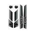 STICKERS SET FOR MOPED PEUGEOT 103 GREY (SET OF 8 PIECES)  -SELECTION P2R-
