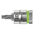 DOUILLE TORX WERA 8767 A ZYKLOP 1/4 T10 LONGUEUR 28 mm (VENDU A L'UNITE) -MARQUE ALLEMANDE POUR LES ATELIERS
