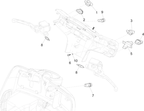 Inverseurs - Commutateurs - Boutons - Interrupteurs