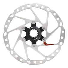 DISQUE DE FREIN VTT CENTERLOCK SHIMANO 160mm DEORE/SLX RT64 AVEC CONTRE ECROU (MONTAGE ATELIER)
