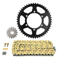 KIT CHAINE ADAPTABLE TRIUMPH 765 STREET TRIPLE 2023> 525 15x48 (DIAM COURONNE 106/125/10.5) (DEMULTIPLICATION ORIGINE) -AFAM