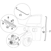 Protections avant - bavettes