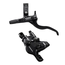 DISC BRAKE KIT- HYDRAULIC FOR MTB- SHIMANO DEORE M4100 FRONT -BLACK- WITH HOSE1000 mm- 2 PISTON CALIPER - (WITHOUT DISC)