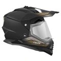 CASQUE CROSS ADX AC900 NOIR/OR L (DOUBLE ECRAN) (ECE 22.06)