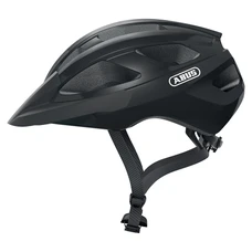 CASQUE VELO ADULTE ABUS ROUTE MACATOR VELOURS NOIR TAILLE M (52-58cm) REGLAGE MOLETTE