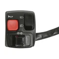 COMMODO/COMMUTATEUR SCOOT ADAPTABLE MBK 50 BOOSTER 2000>, NG 2000> STUNT 2000>/YAMAHA 50 BWS 2000>, BW BUMP 2000>, SLIDER 2000> GAUCHE -DOMINO