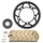 KIT CHAINE ADAPTABLE BMW 1000 S R 2021> 525 17x45 (DIAM COURONNE 119/140/12.5) (DEMULTIPLICATION ORIGINE) -JT SPROCKETS/DID