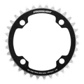 PLATEAU VAE/E-BIKE 4BRA D.104 POUR BOSCH / BROSE / YAMAHA / BAFANG / SHIMANO /SRAM STRONGLIGHT 34DTS MONO NOIR ALU 7075 10/9/8V.