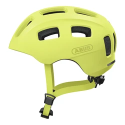 CASQUE VELO ADULTE ABUS YOUN-I 2.0 JAUNE TAILLE M (54-58cm) REGLAGE MOLETTE / ECLAIRAGE ARRIERE USB