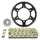 CHAIN AND SPROCKET KIT FOR KAWASAKI 300 KLE VERSYS X 2017>2018, KLE VERSYS X ABS 2017>2020  520  14x46  (SPROCKET Ø 110/130/10.5)  (OEM SPECIFICATIONS)  -AFAM-