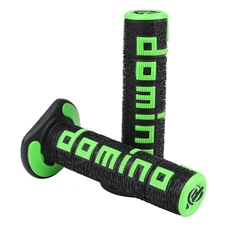 GRIP- DOMINO ORIGINAL- OFF ROAD A360 BLACK/GREEN (120 mm) (PAIR)