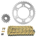 CHAIN AND SPROCKET KIT FOR YAMAHA 700 XSR 2016>2019, XSR TRIBUTE 2019>2020   525  16x43  (REAR SPROCKET Ø 110/130/10.5)  (OEM SPECIFICATIONS)  -AFAM-