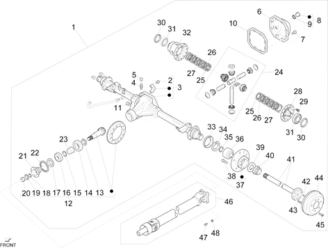 Transmission arrière