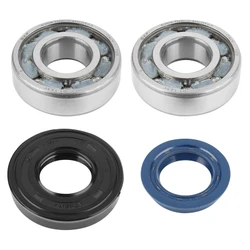ROULEMENT D'EMBIELLAGE + JOINT SCOOT ARTEK K1 SKF ADAPTABLE MBK 50 BOOSTER, NITRO/YAMAHA 50 BWS, AEROX/CPI 50 ARAGON/GENERIC 50 IDEO/KEEWAY 50 FOCUS (KIT 6204 SKF POLYAMIDE C4 + JOINT SPI NBR)