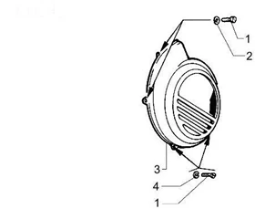 Couvercle volant magnetique - Filtre à huile