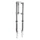FOURCHE CYCLO EBR POUR PEUGEOT 103 SPX-RCX 16 POUCES CHROME (QUALITE 100% MADE IN ITALY)
