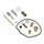NECESSAIRE/KIT REPARATION CARBURATEUR SCOOT ADAPTABLE MBK 50 BOOSTER 2001>2003, NITRO 1997>2003, ROCKET 1995>1999 / YAMAHA 50 BWS 2001>2003, AEROX 1997>2003, SPY 1995>1999 (POCHETTE)