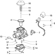 Composants de carburateur