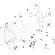 Inverseurs - Commutateurs - Boutons - Interrupteurs