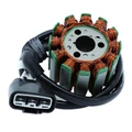 STATOR ALLUMAGE MOTO ADAPTABLE YAMAHA 800 FZ8 2011>2014, 1000 FZ1 N, FAZER 2006>2013, YZF 1000 R1 2004>2008  (12 PÔLES - TRIPHASE)  (R.O 2D1-81410-01)  -SGR-
