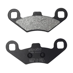 PLAQUETTE DE FREIN POLINI POUR PEUGEOT 400 METROPOLIS AV/AR 2014>  (174.0157)  (ORIGINAL)