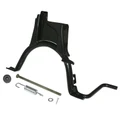 BEQUILLE SCOOT CENTRALE 10'' ADAPTABLE MBK 50 BOOSTER 2004>, ROCKET, NG/YAMAHA 50 BWS 2004>, BUMP, SPY NOIR -P2R
