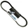 COURROIE SCOOT POLINI ORIGINAL POUR PEUGEOT 50 BUXY, ELYSEO, ELYSTAR,VIVACITY 2T, X-FIGHT TKR, TREKKER, LUDIX, SPEEDFIGHT  (768 x 17,5 x 8.5 mm x 32°)  (248.014)