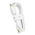 CABLE DE CHARGEMENT USB-C RIXUS BLANC 5V 20W POUR APPLE LIGHTNING (VENDU A L'UNITE) -RX2022S