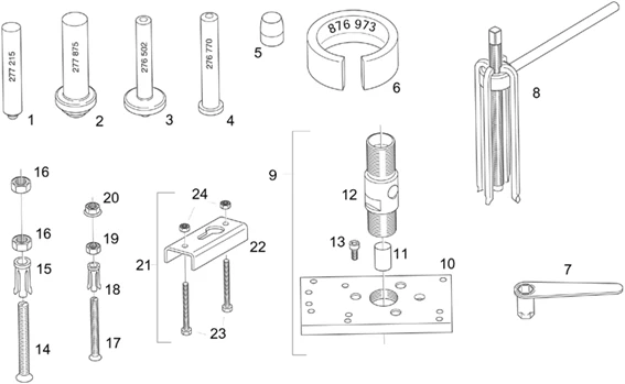 Outils réparation I