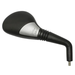 RETROVISEUR ADAPTABLE MBK 50 NITRO 2000>2016 / YAMAHA AEROX 1997>2000 NOIR/GRIS DROIT (HOMOLOGUE CE) -VICMA
